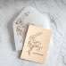 Beautiful Wedding Invitation with Vellum Paper Envelope Foil Printing Customized